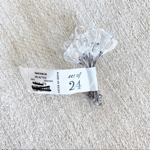 Anthropologie Raindrop Glass Ornaments - Picture 6 of 6